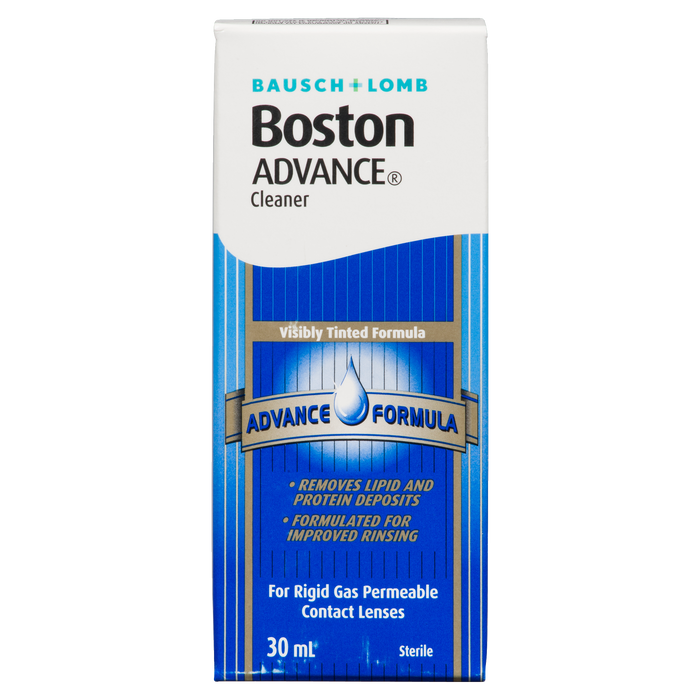 Nettoyant Boston Advance pour lentilles de contact rigides perméables au gaz 30 ml