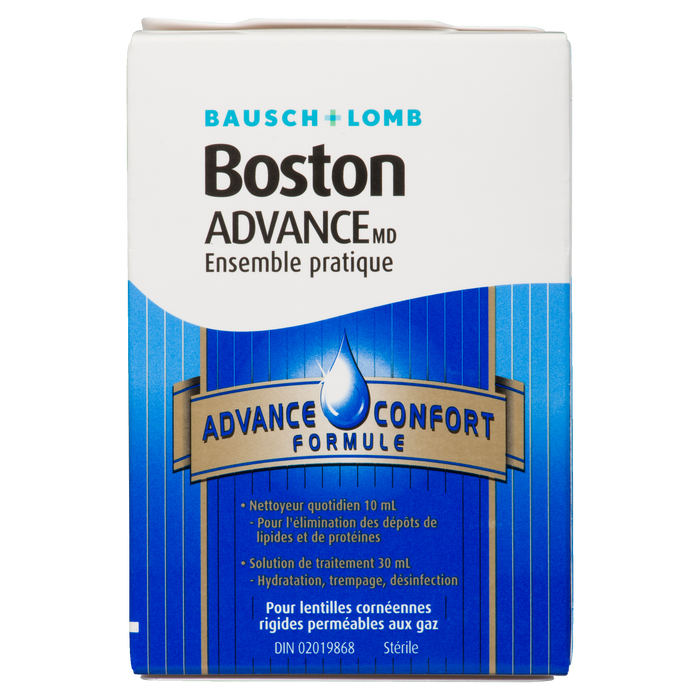 Pack de commodité Boston de Bausch &amp; Lomb Formule confort avancée