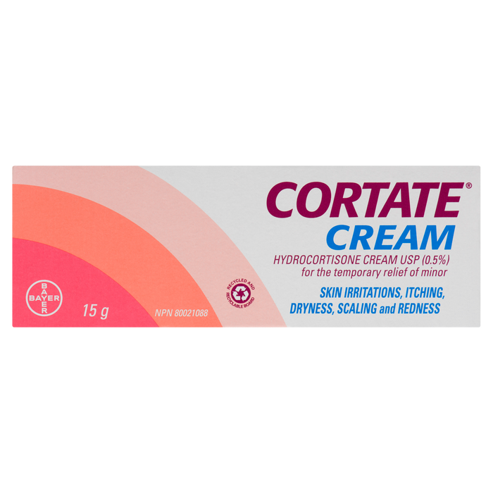 Crème d'hydrocortisone cortate USP (0,5 %) 15 g