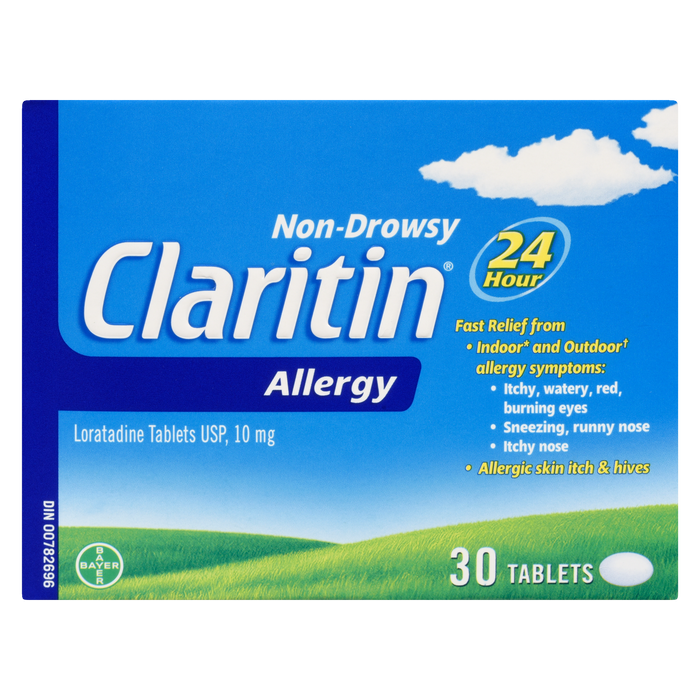 Claritin Allergie 24 heures 30 comprimés