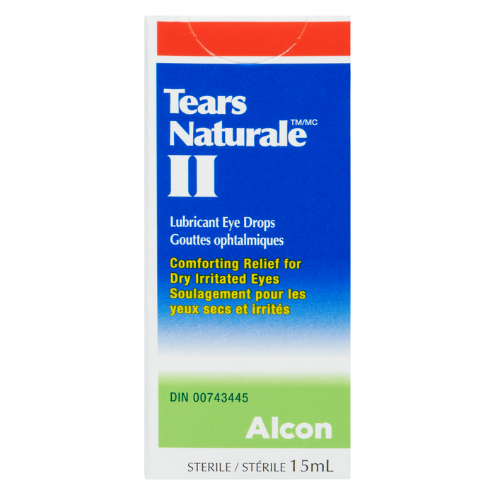 Alcon Tears Naturale II Gouttes oculaires lubrifiantes 15 ml