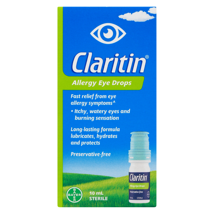 Collyre Claritin contre les allergies 10 ml