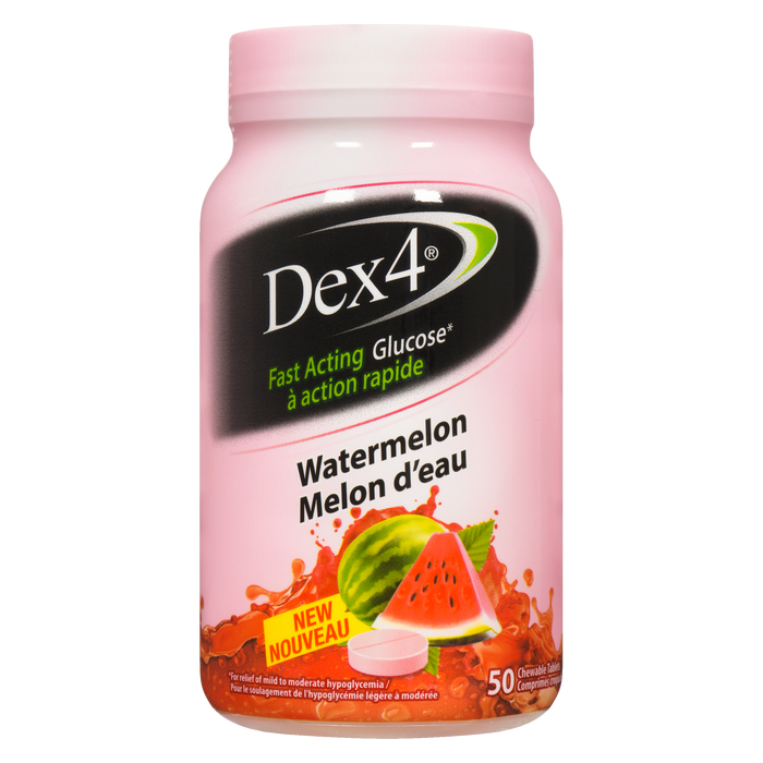 Dex4 Watermelon 50 Chewable Tablets