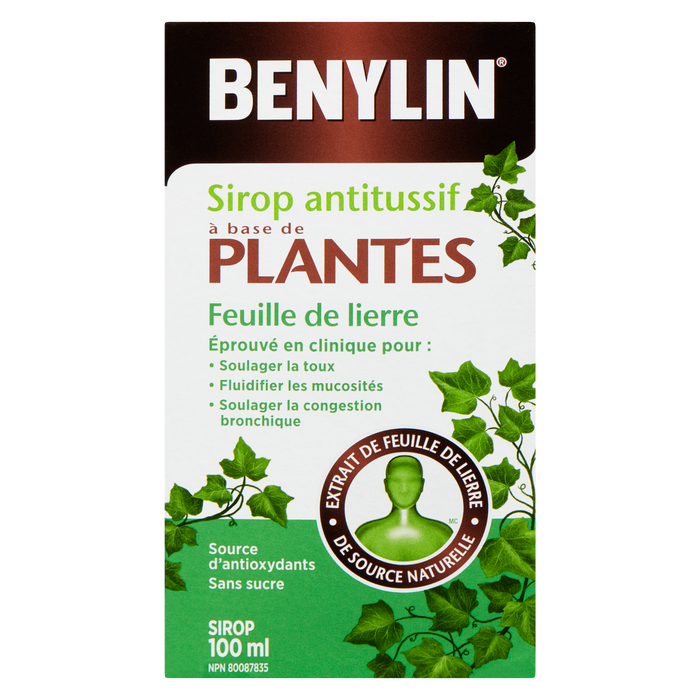 Sirop contre la toux aux herbes Benylin Feuille de lierre 100 ml