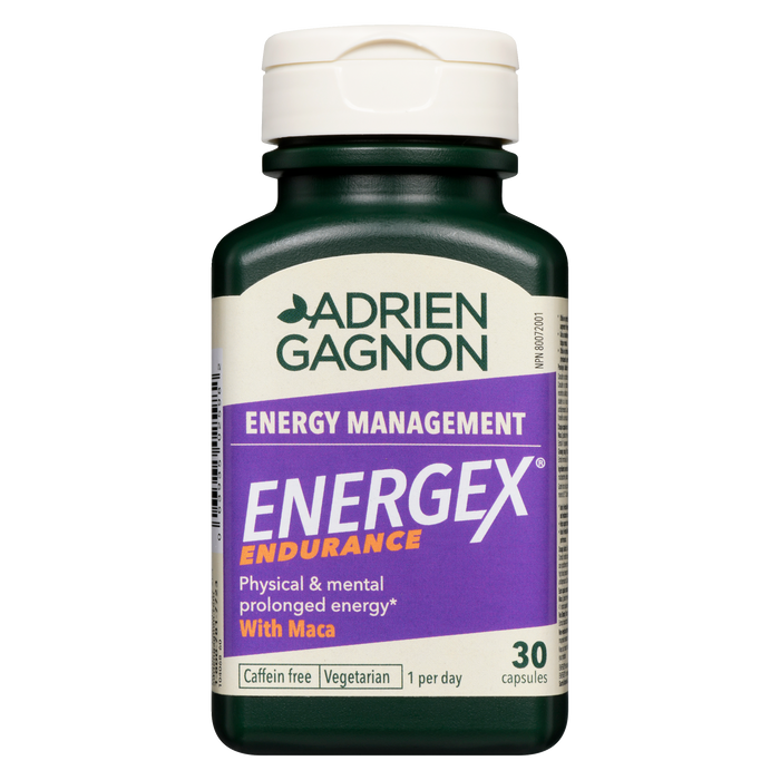 Adrien Gagnon Energex Endurance Gestion de l'énergie 30 capsules