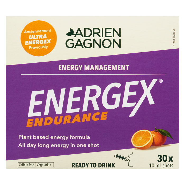 Adrien Gagnon Energex Endurance Energy Management 30 x 10 ml Shots