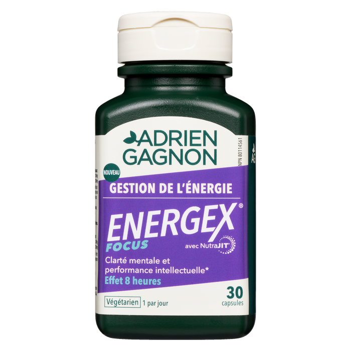 Adrien Gagnon Energex Focus Energy Management 30 Capsules