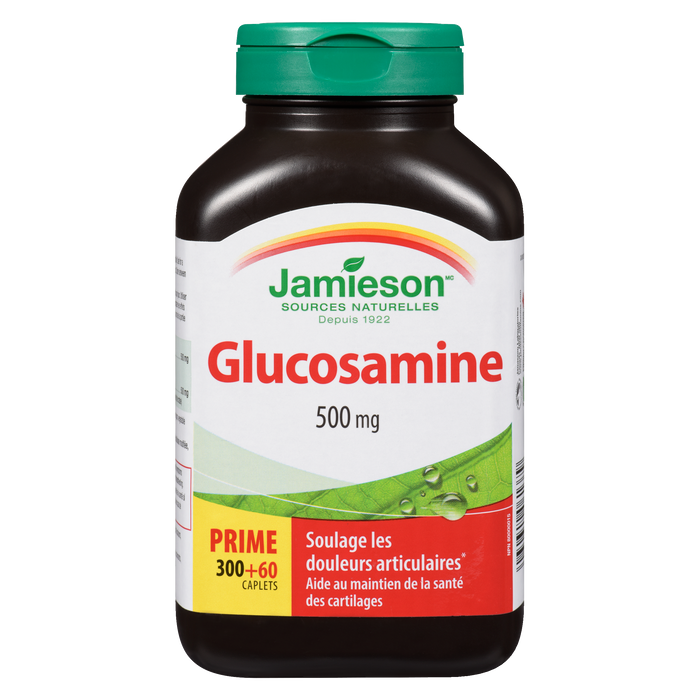 Jamieson Glucosamine 500 mg Bonus 300+60 Caplets