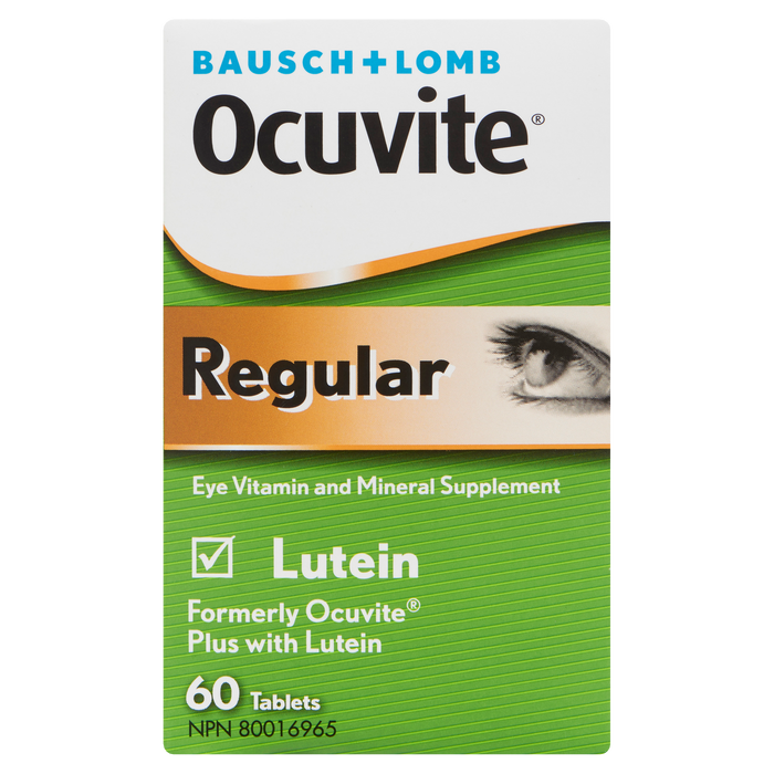 Ocuvite Regular Lutéine 60 comprimés