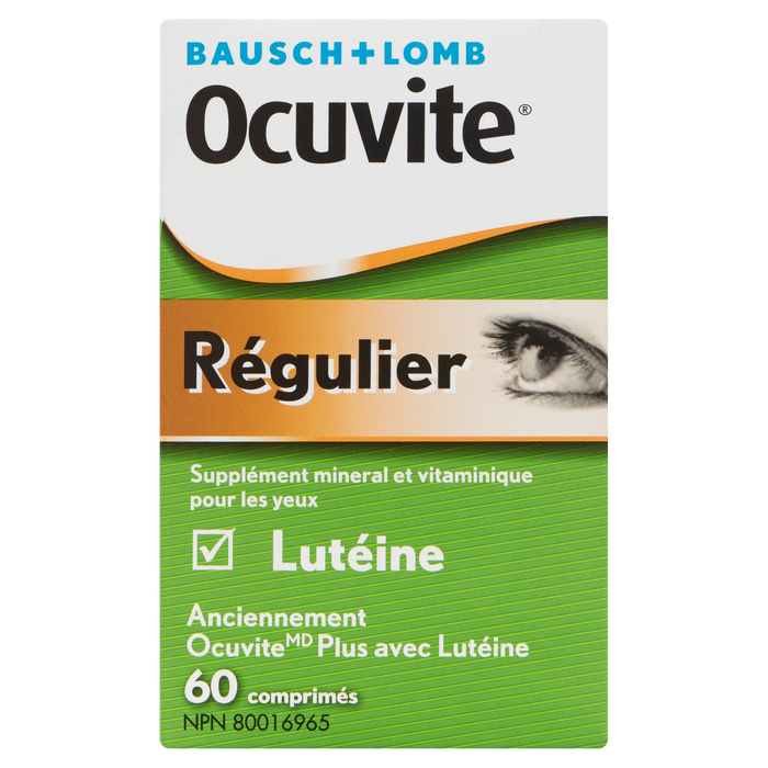 Ocuvite Regular Lutéine 60 comprimés