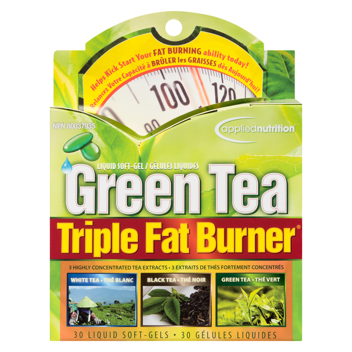 Applied Nutrition Green Tea Triple Fat Burner 30 Liquid Soft-Gels