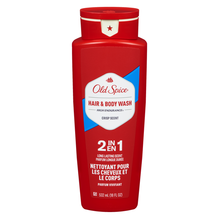 Old Spice High End Hair Body Wash Crisp