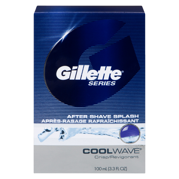 Lames de rasoir Gillette SRS Aftershv Cool Wave