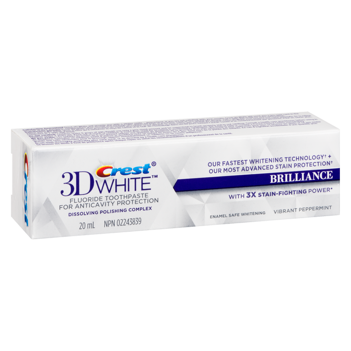 Dentifrice blanc 3D Vbrn Peprmnt