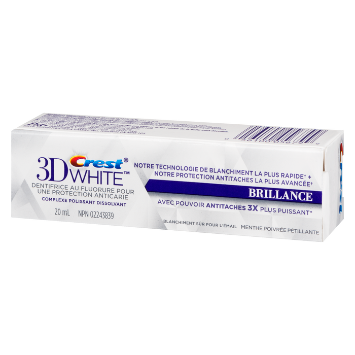 Dentifrice blanc 3D Vbrn Peprmnt