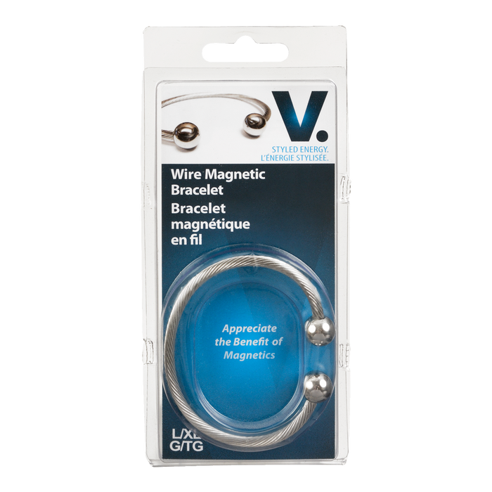 V Bracelet Wire Magnetic L Xl