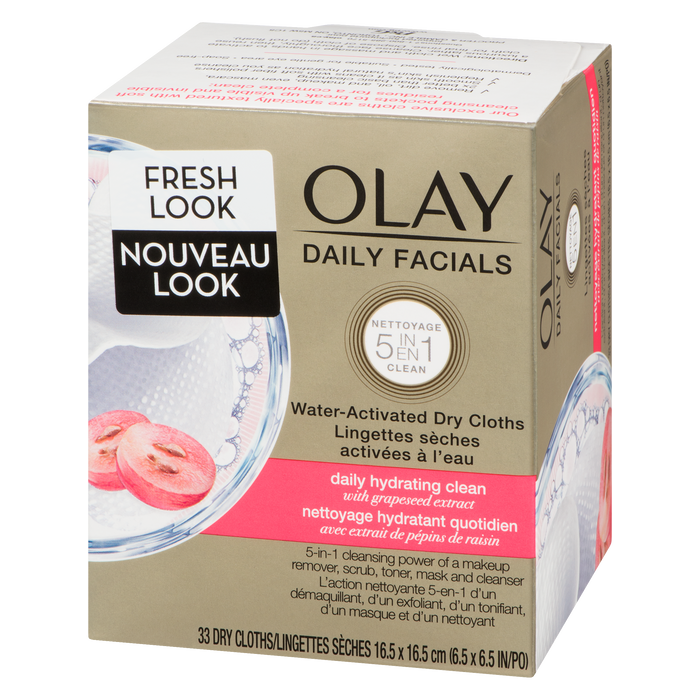 Olay Df Cloths Dry Daily Hyd