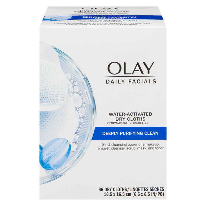 Les chiffons Olay DF Dry Deeply Pur