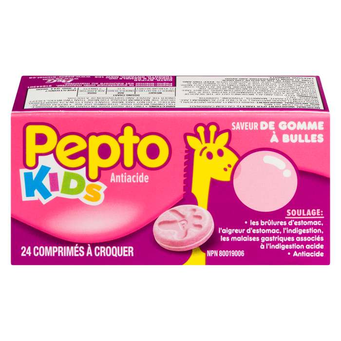 Pepto Antacid Bubble Gum Kids