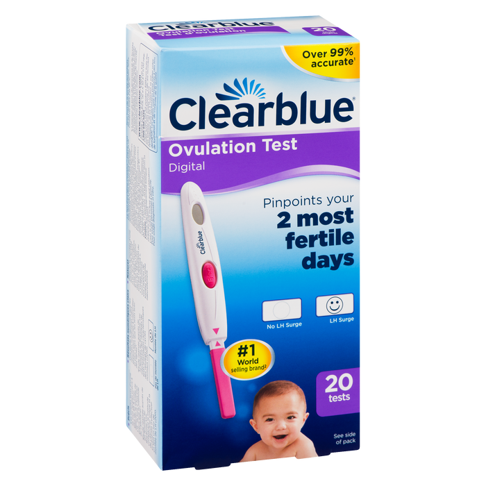 Test d'ovulation Clearblue numérique