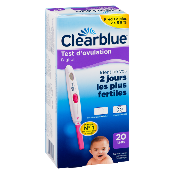 Test d'ovulation Clearblue numérique