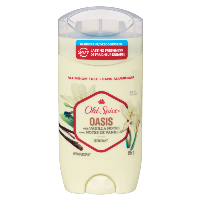 Old Spice Oasis Deodorant Vanilla Notes