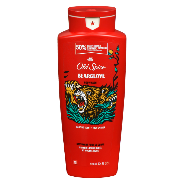 Old Spice Bearglove Body Wash Bigger