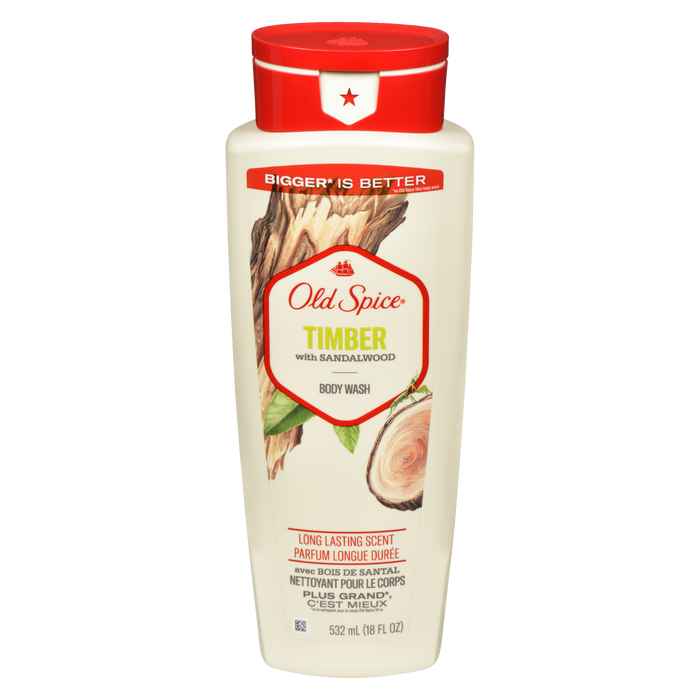 Old Spice Timber Body Wash Sandalwood