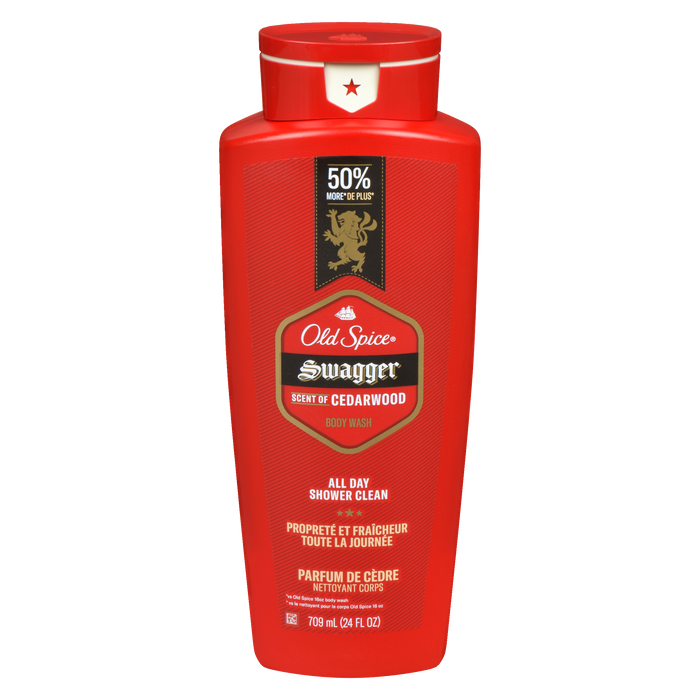 Old Spice Swagger Body Wash Cedarwood More