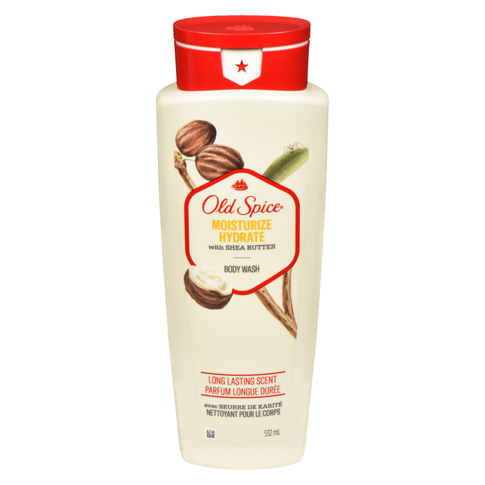 Old Spice Body Wash Shea Butter Moisturize