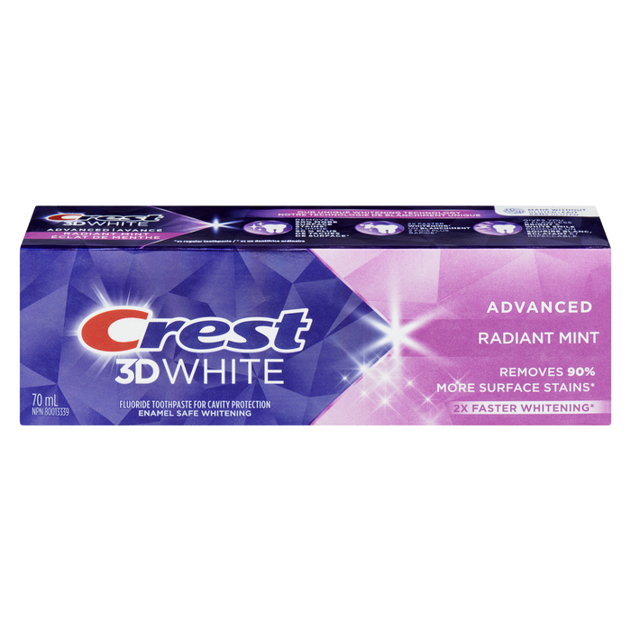 3D White Tpst Adv Menthe radieuse