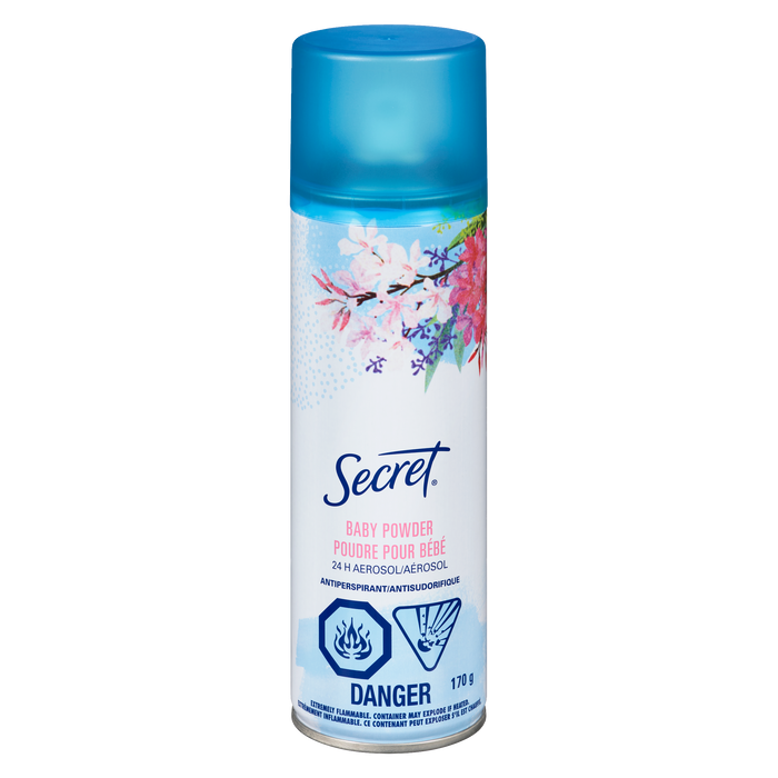 Secret Aper Aerosol Baby Powder