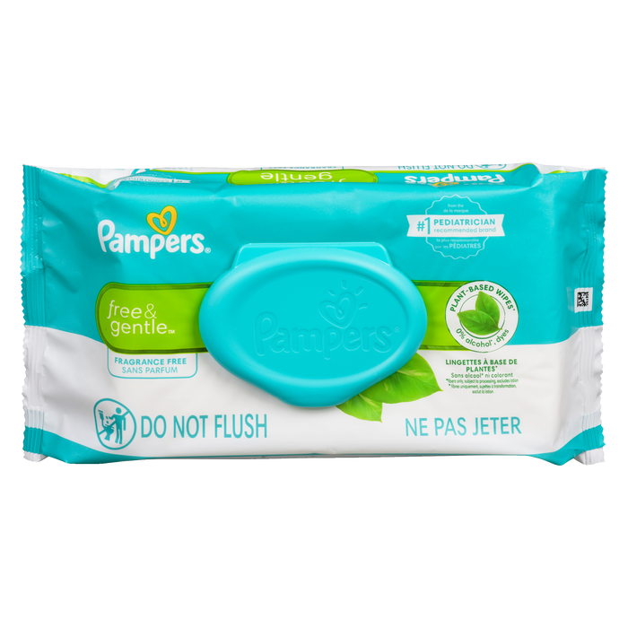 Lingettes Pampers F&amp;G Frgrnc Fr