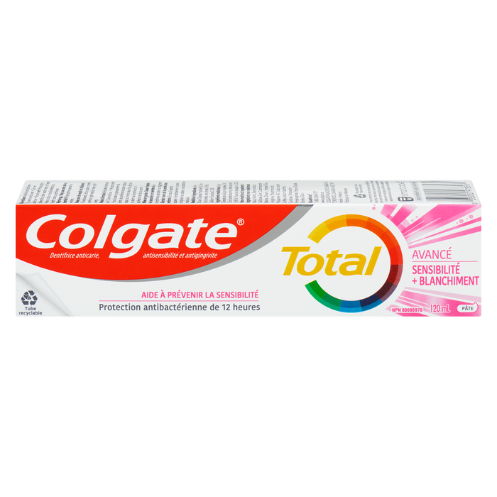 Colgate Total Tpst Snstv Whtng