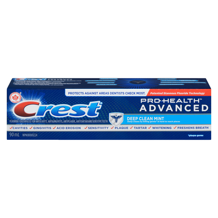 Crest Ph Ad Tpst Nettoyant en profondeur à la menthe