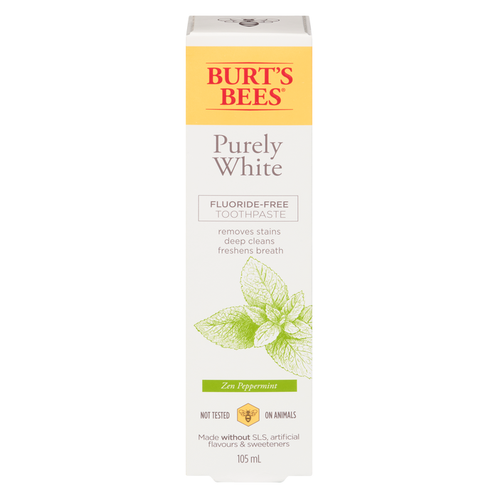 Burts Bees Tpst Wht Flrf Pprmint