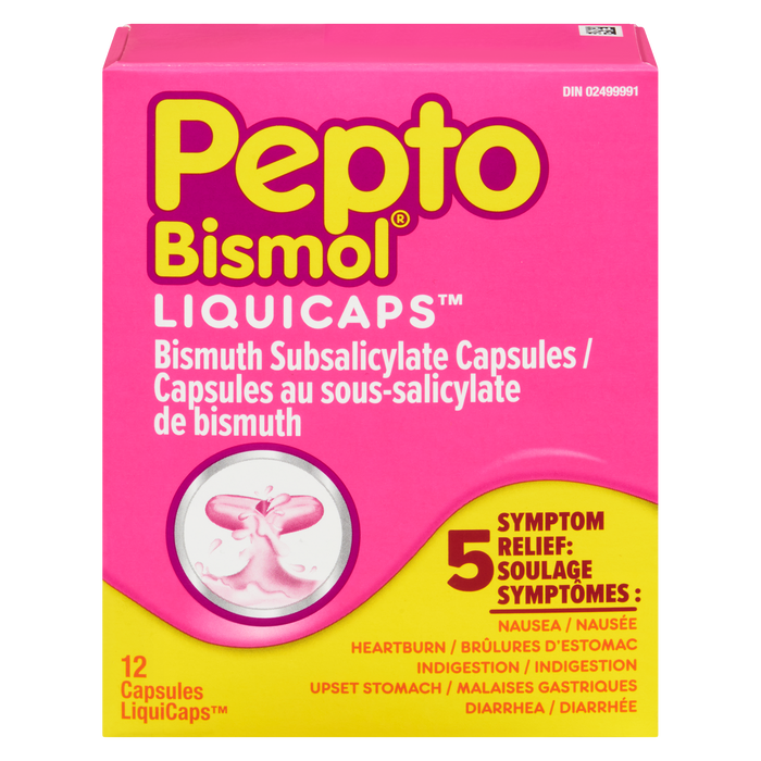 Pepto Bismol LC Bsmt Sbsl 5 Smpt