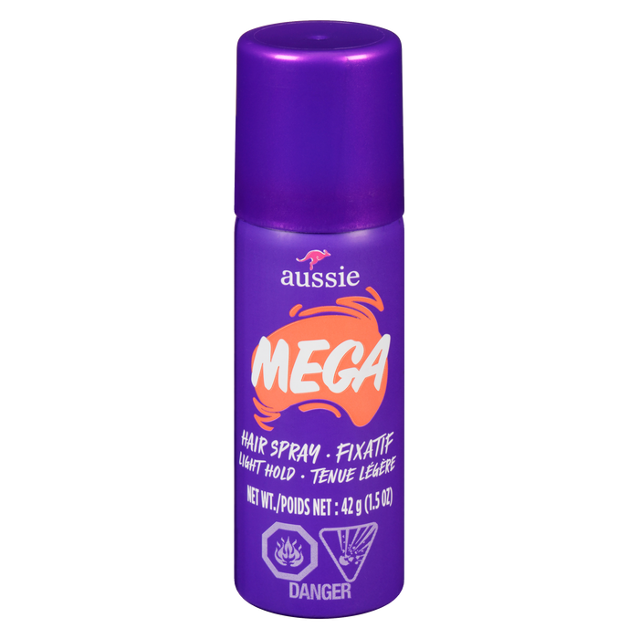 Spray Aussie Mega Hair à tenue légère