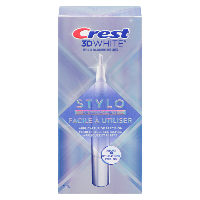 Blanchiment des dents avec le stylo 3D White