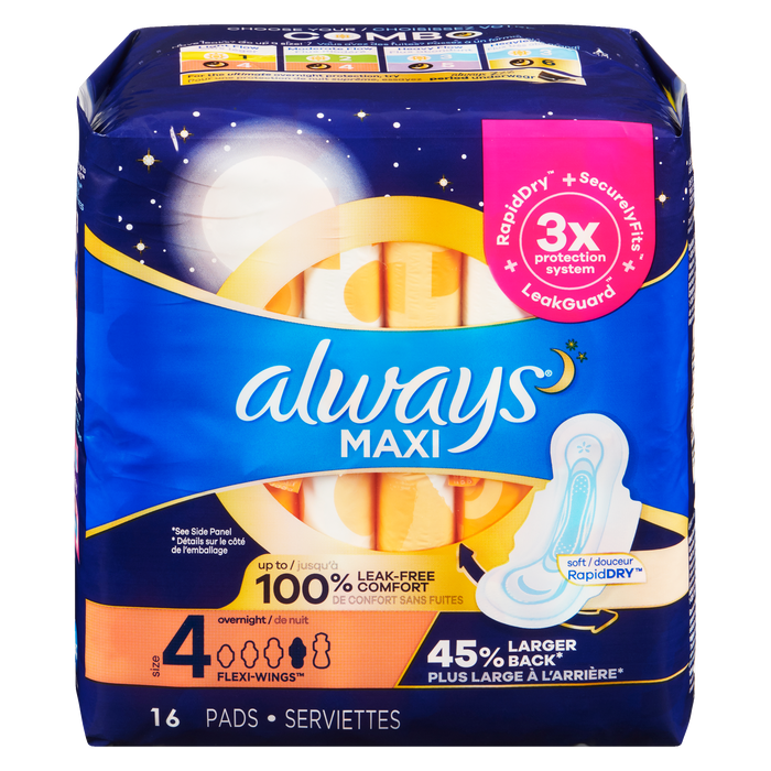 Serviette hygiénique Always Maxi Pad 4