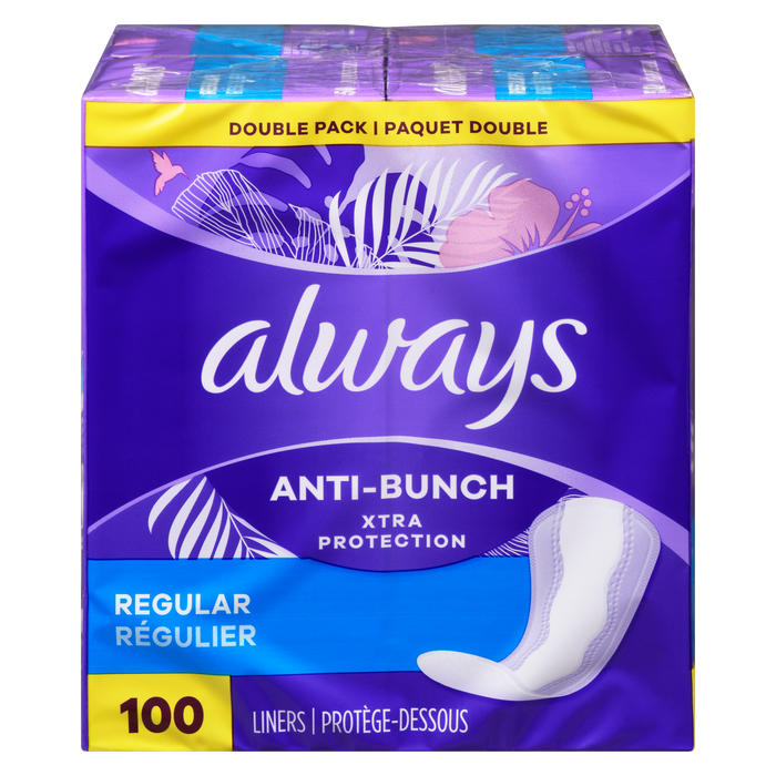 Always X Prot Liners Reg Db Pack