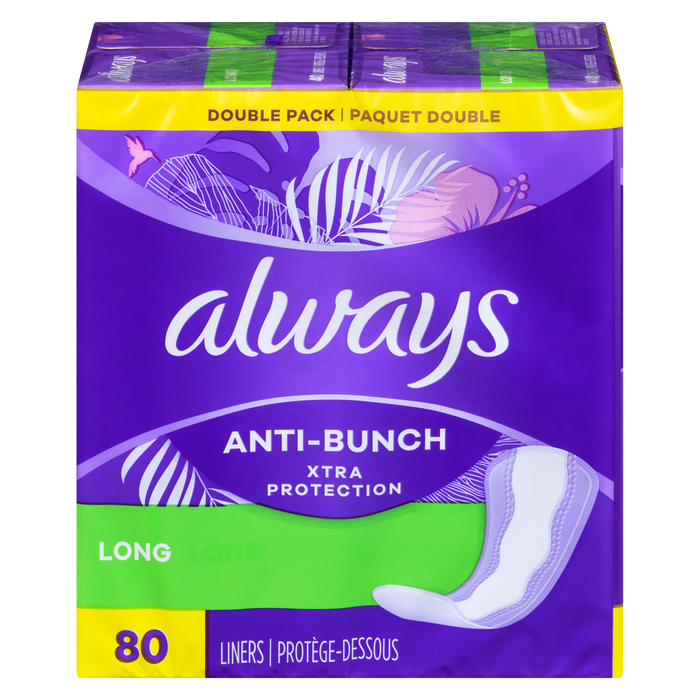 Always X Prot Liners Long Double