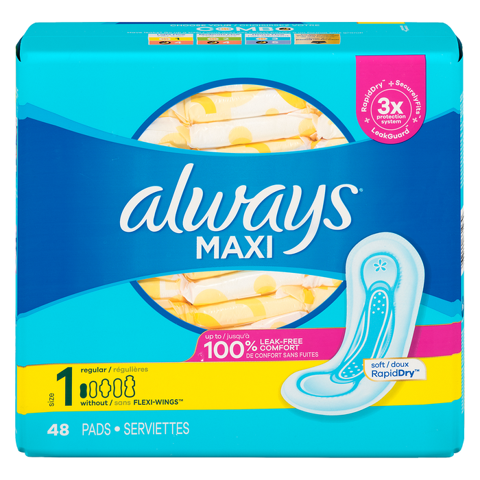 Always Maxi Pad Regular 1