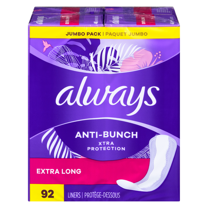 Always X Prot Liners Xl Jumbo