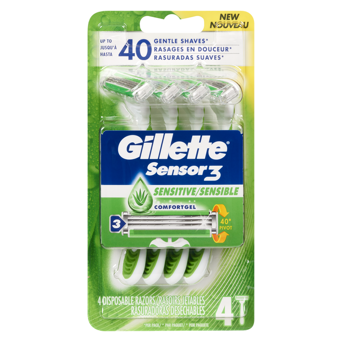 Sensor 3 Rzr Disposable Sensitiv