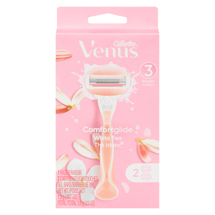 Venus Comforglide Rzr White Tea