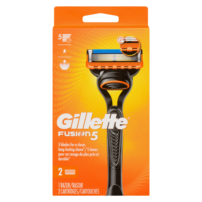 Gillette Fusion 5 Razor 2 Crt