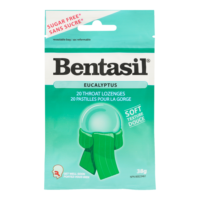 Pastilles Bentasil Eucalyptus 20S