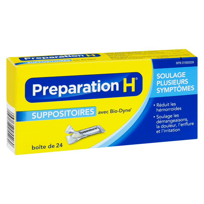 Preparation H Suppositories