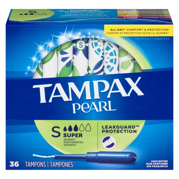 Tampax Pl Tmpn Super Unscented